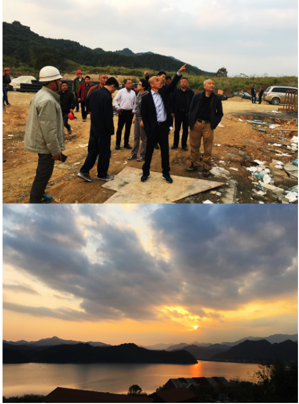 Chairman Zhou ChuanYou came to Tonglu hotel and presided over the on-site work 
